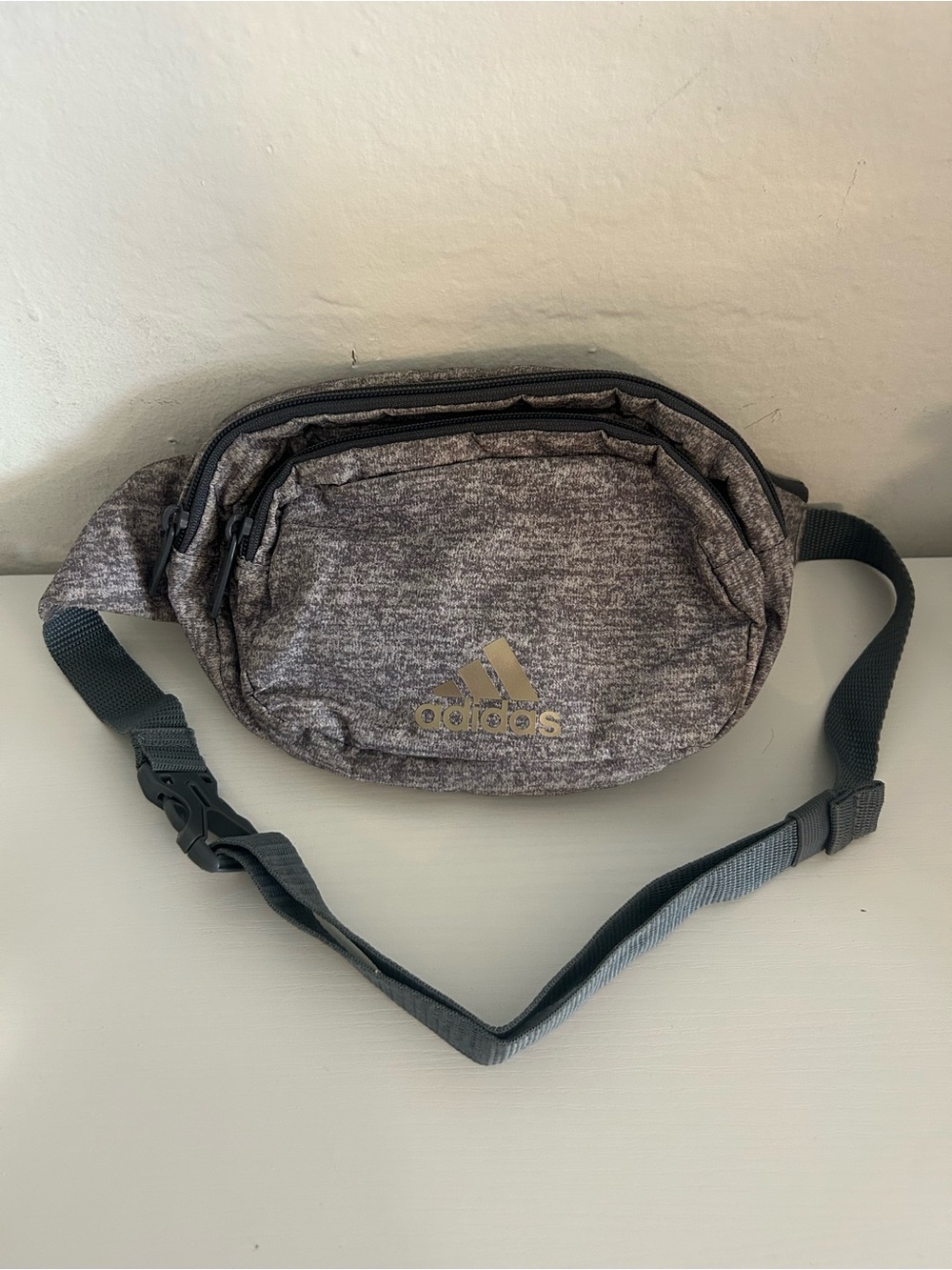 adidas Men’s Grey Waist Pack / Fanny Pack